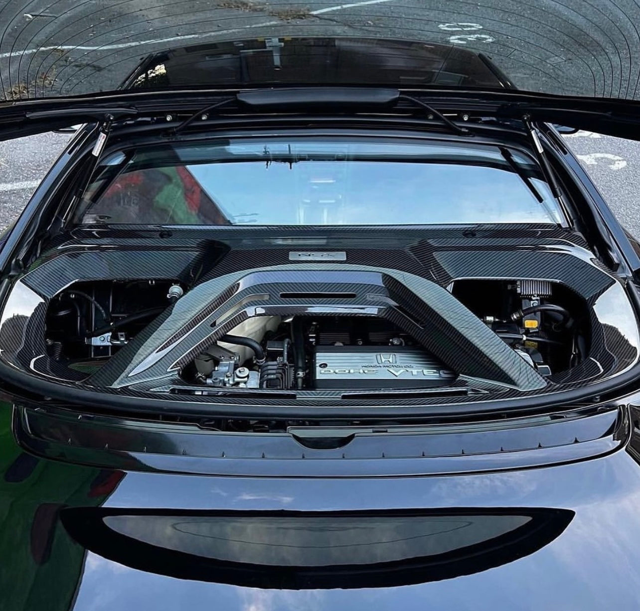 Engine Lid - NSX (91-05) - Protokraft Design - Dry Carbon