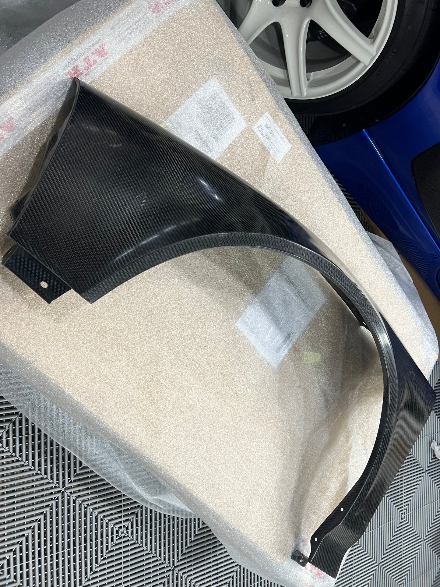 Fenders Front - NSX (91-05) - +20mm - Dry Carbon - OEM Style