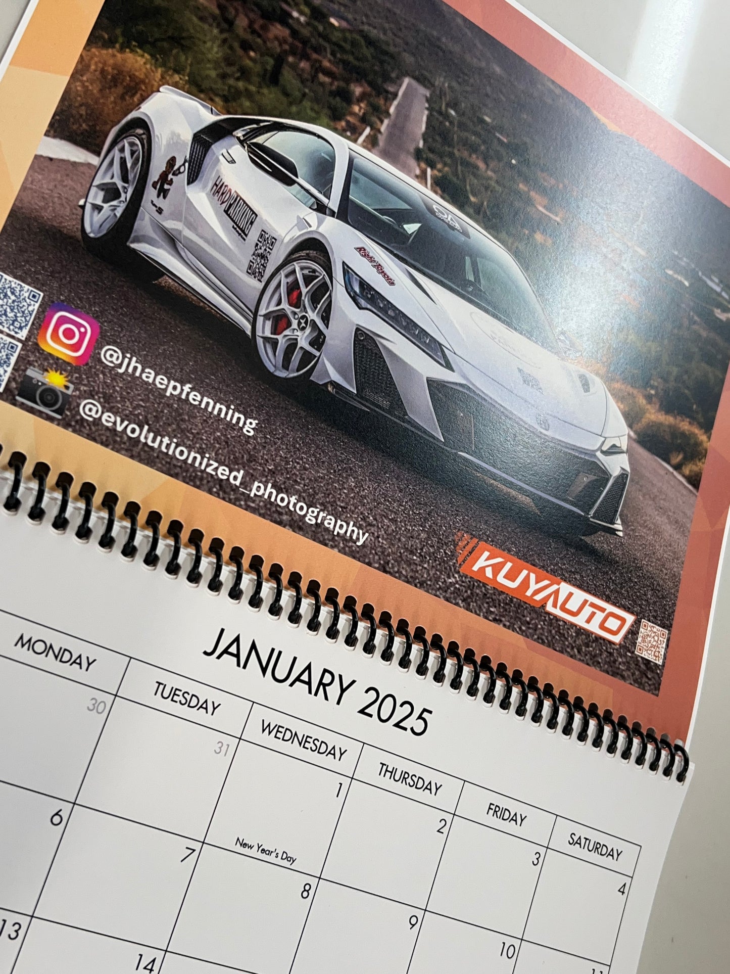 Calendar - 2025 - NSX FB Owners Group