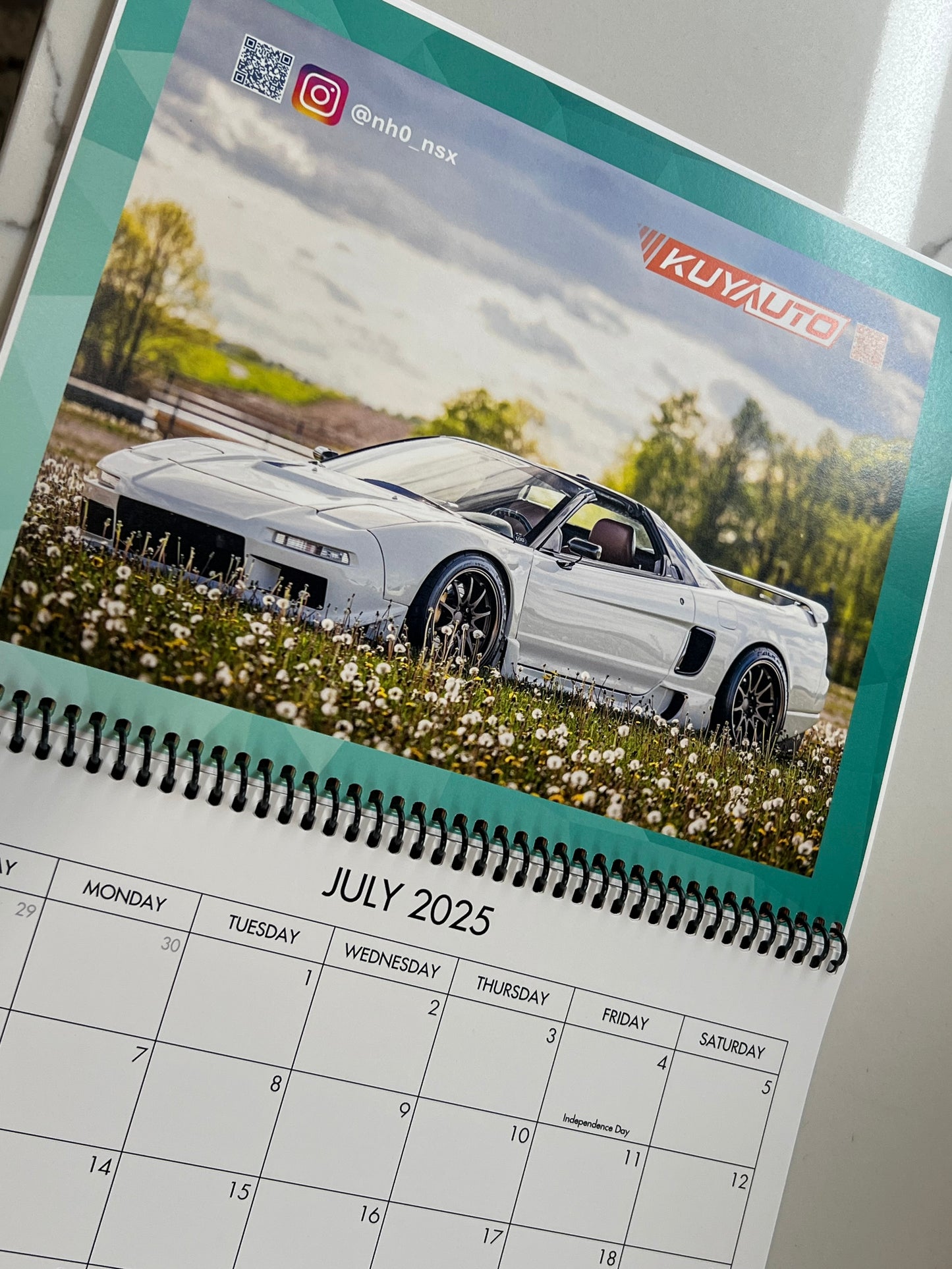 Calendar - 2025 - NSX FB Owners Group