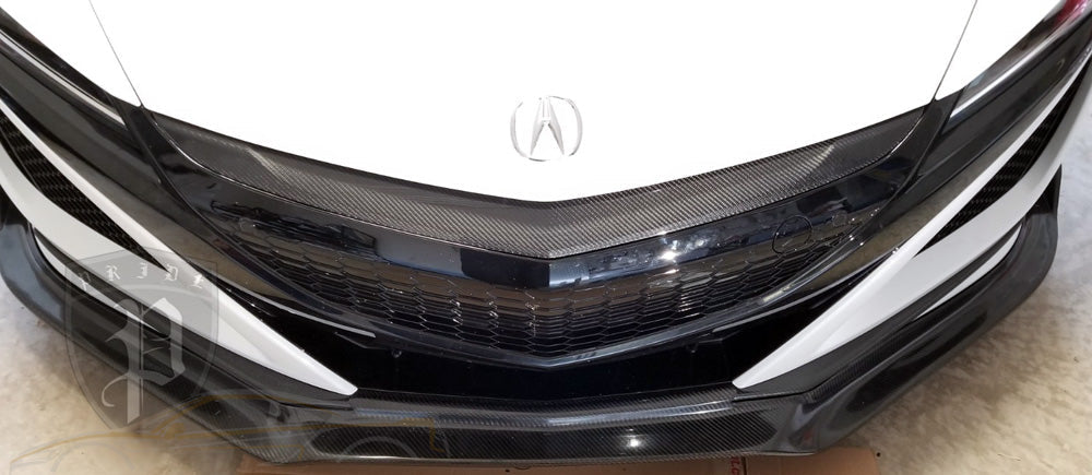 PRIDE NSX 17-21 Carbon Front Beak/Upper Grill