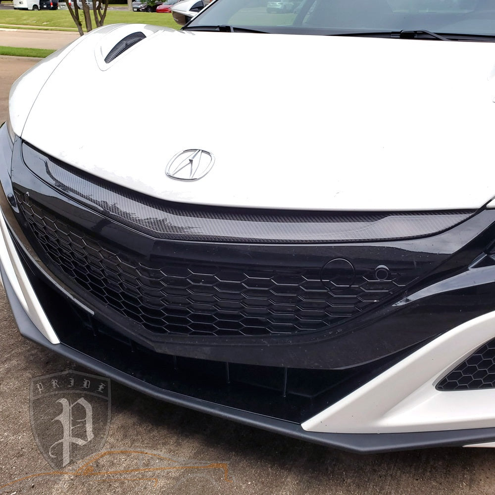 PRIDE NSX 17-21 Carbon Front Beak/Upper Grill