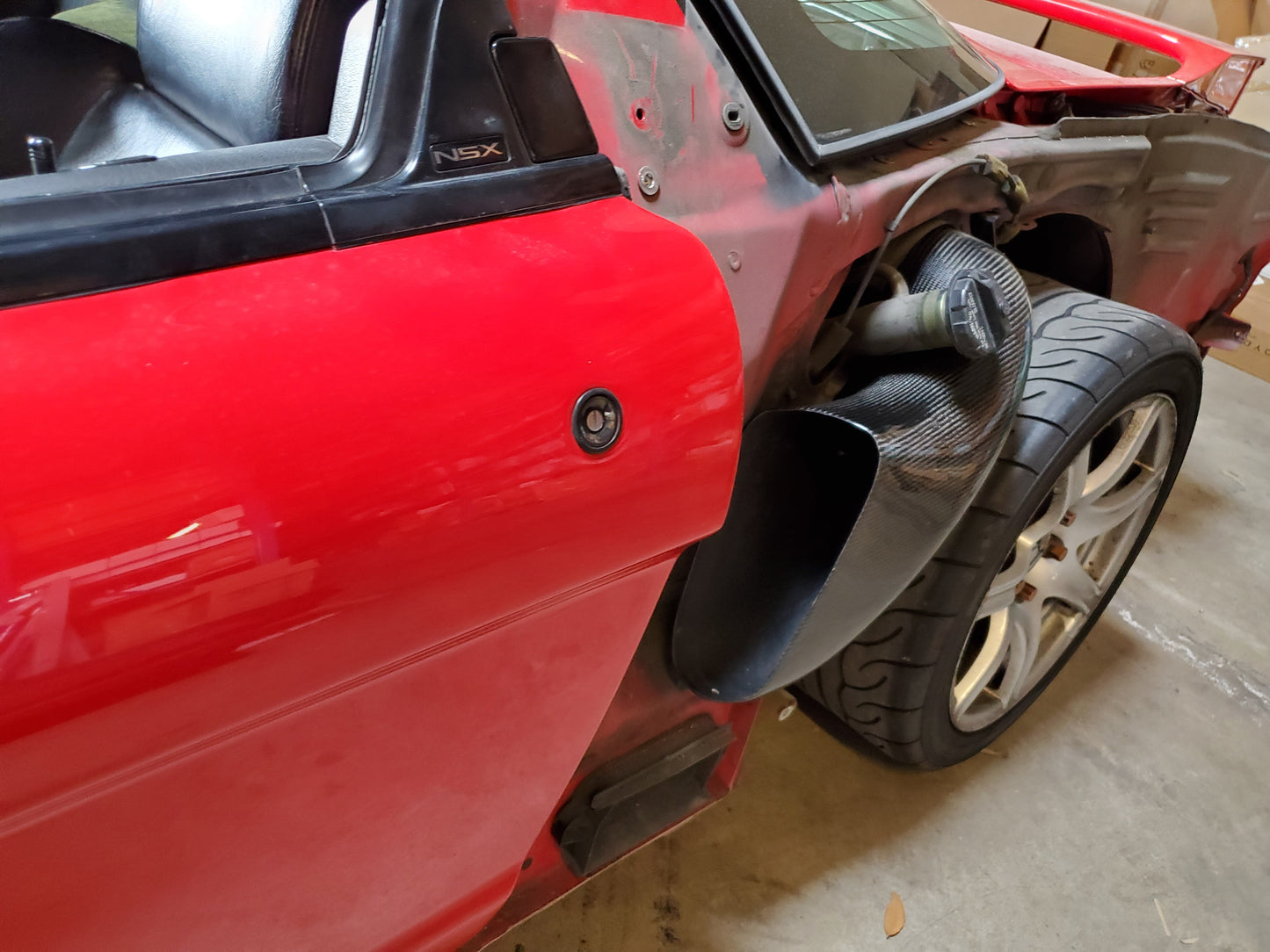 Air Intake Fender Scoop - NSX (91-05) - Carbon