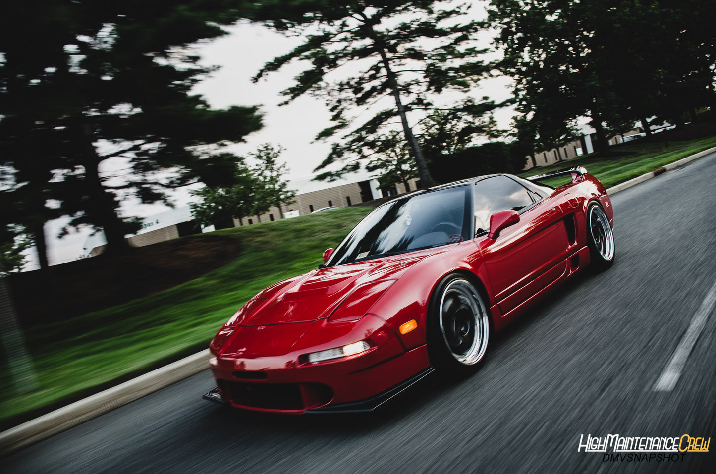Bumper Front Canards- NSX (91-01) - Carbon - For Spec-TC Style Bumper