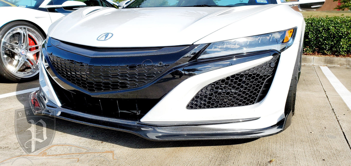 PRIDE NSX 17-21 Carbon Front Beak/Upper Grill
