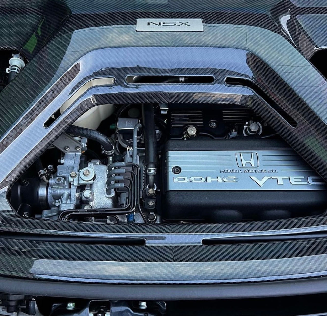Engine Lid - NSX (91-05) - Protokraft Design - Dry Carbon
