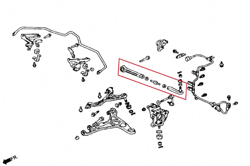 Toe Links - NSX (91-05) - Rear