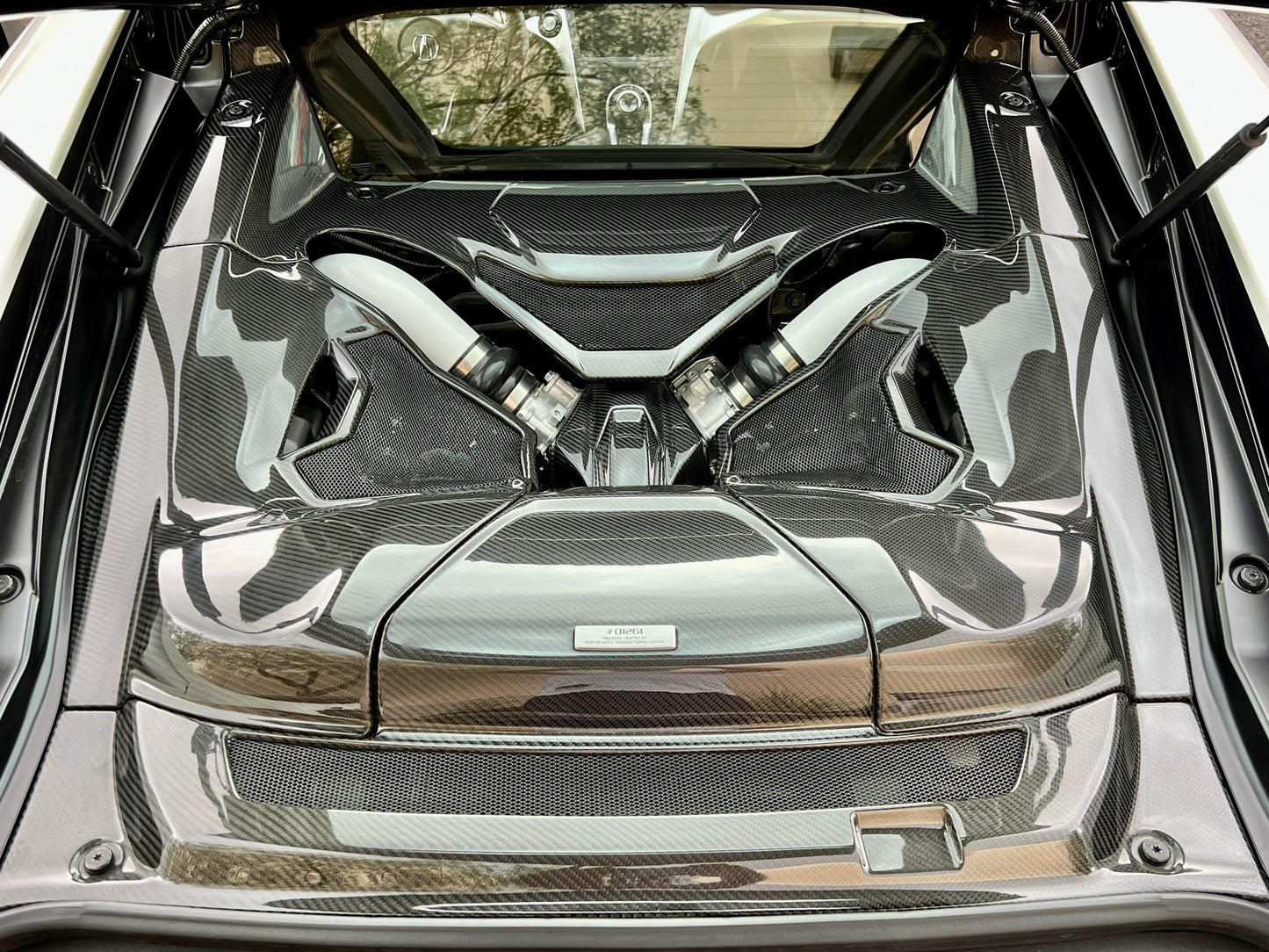 Engine Covers (4 pcs) - NSX (17-22) - Carbon