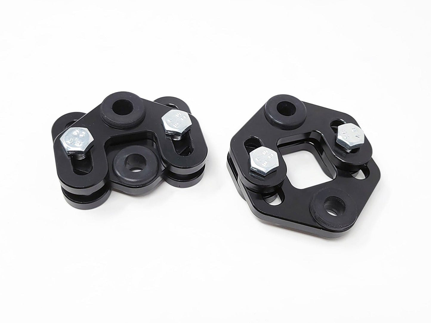 PRIDE Adjustable Exhaust Hangers available in Black and Red