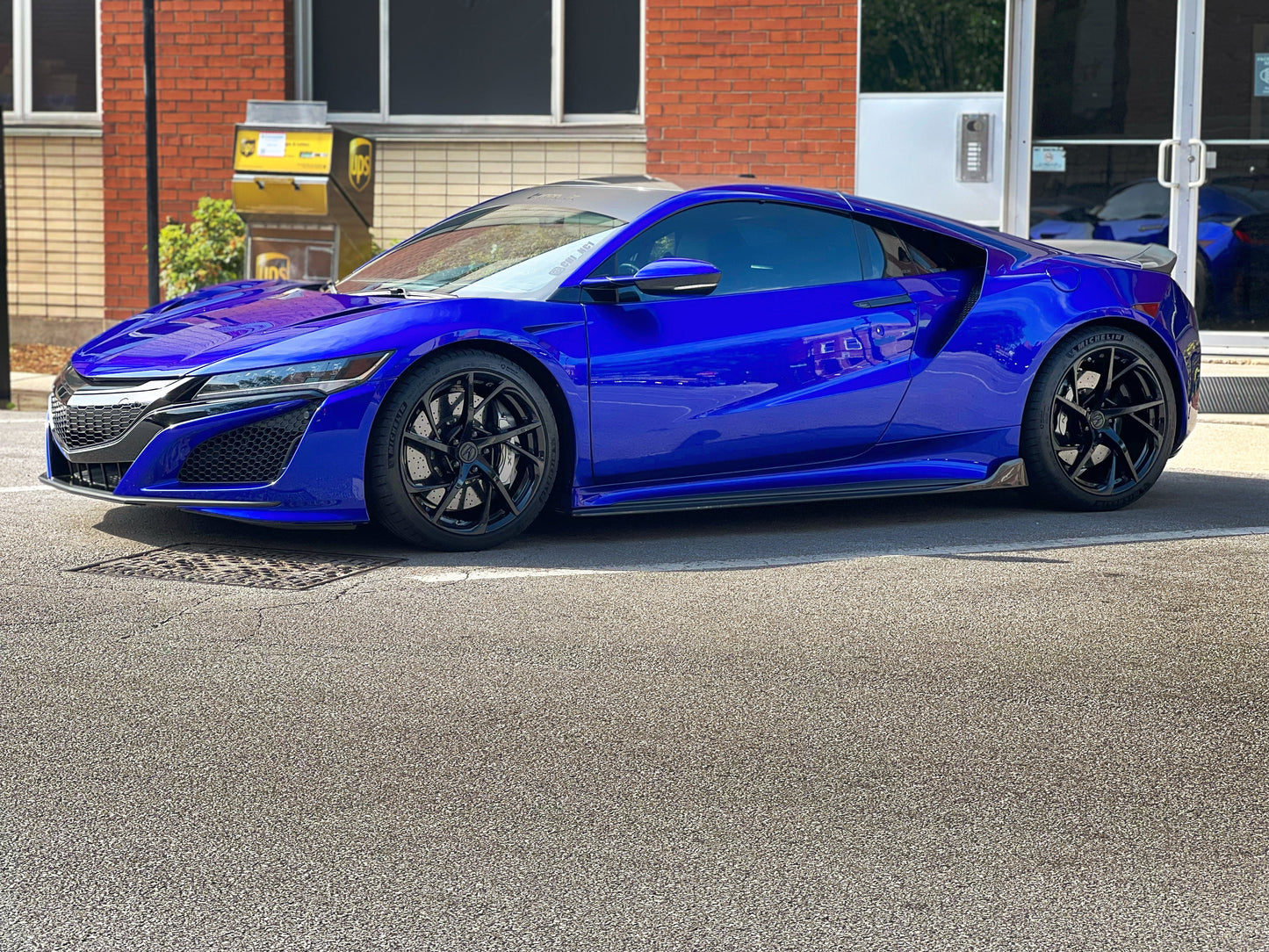 PRIDE NSX 2017-2022 Carbon Side Skirt Extensions
