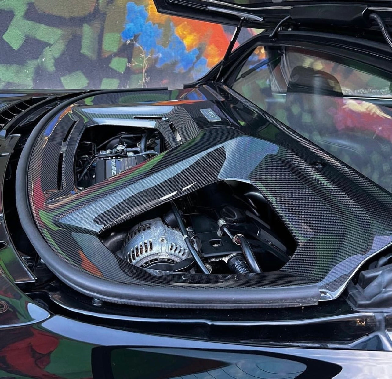 Engine Lid - NSX (91-05) - Protokraft Design - Dry Carbon