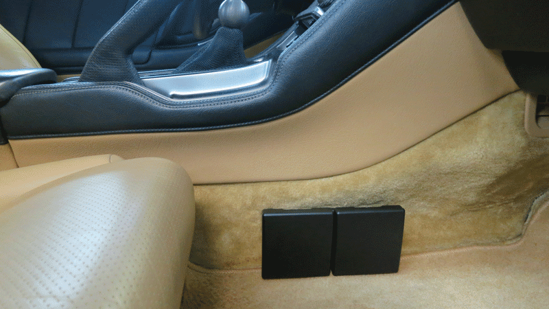 Cup Holder - Passenger Floor - Dual Cup Holder - No Drill
