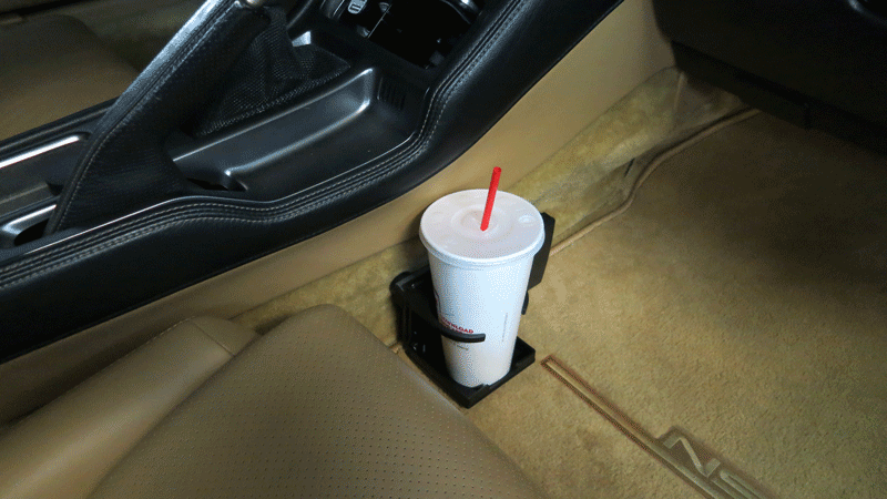 Cup Holder - Passenger Floor - Dual Cup Holder - No Drill