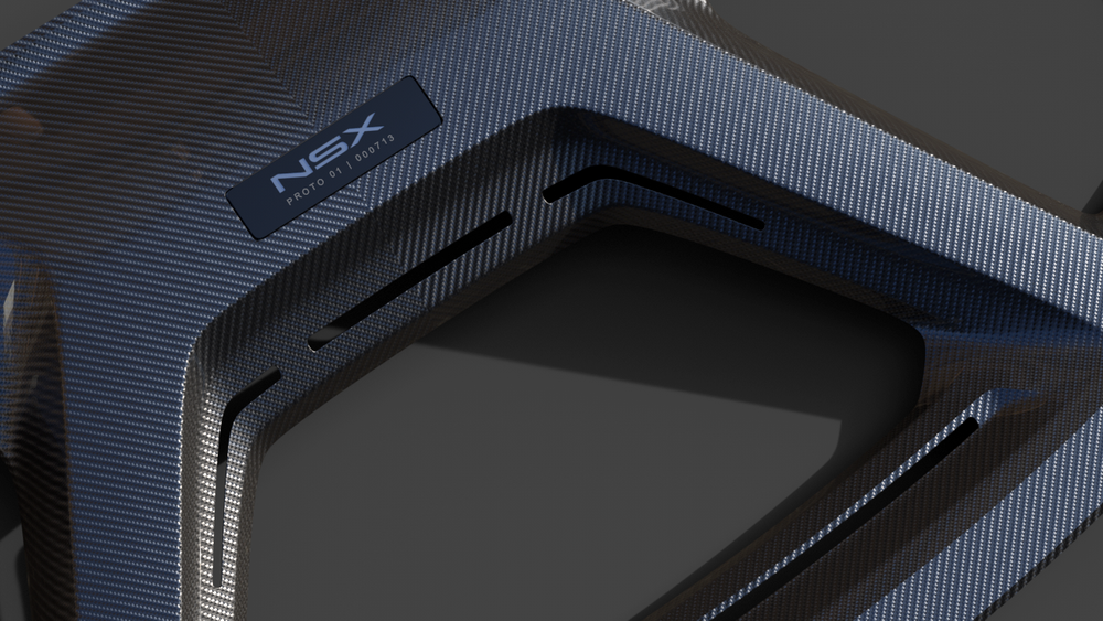Engine Lid - NSX (91-05) - Protokraft Design - Dry Carbon