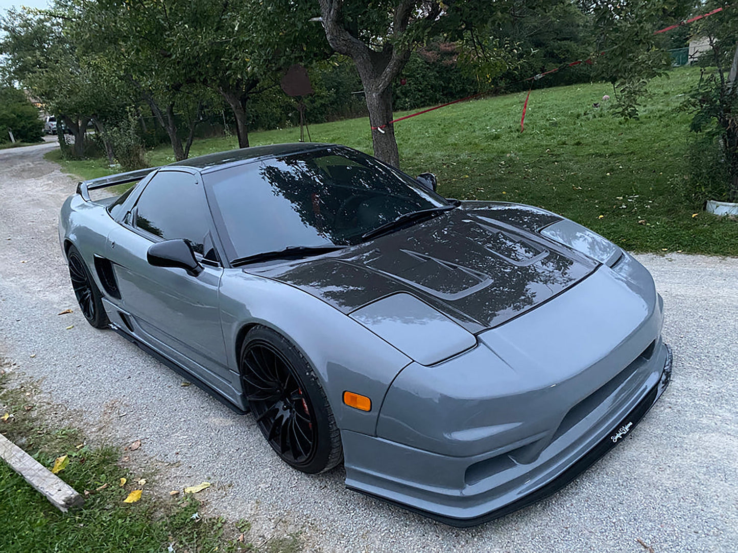 Bumper Front - NSX (91-01) - FRP - 02-05 OEM Style with Molded Lip