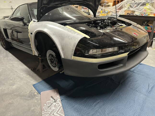 Front Lip - NSX (91-01) - FRP - M Style