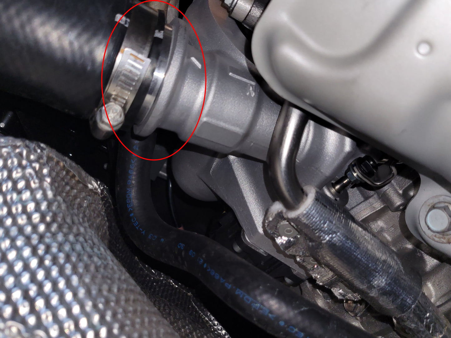 PRIDE NSX 2017-2022 Lower Intercooler Hose set