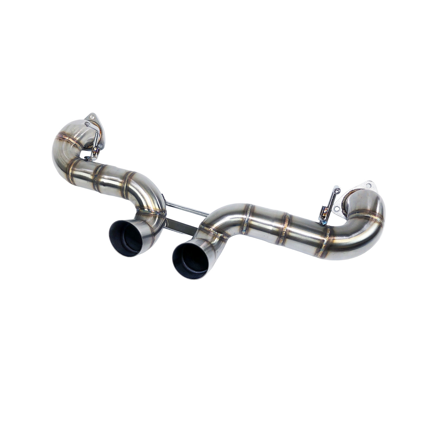 Exhaust System - NSX (17-22) - Pride Muffler Delete - Stainless