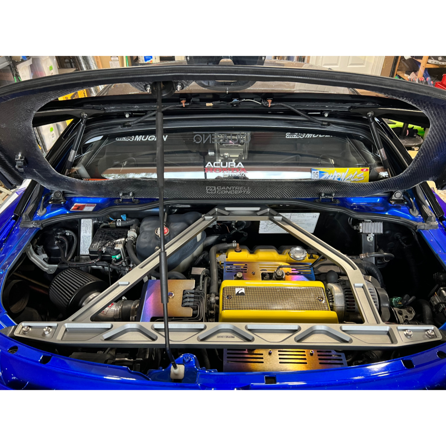 G0503-09★未使用　TACCAR NSX THE ENGINE 10点 Chassis Brace - NSX (91-05) - Rear - Targa - Aluminum – Kuya