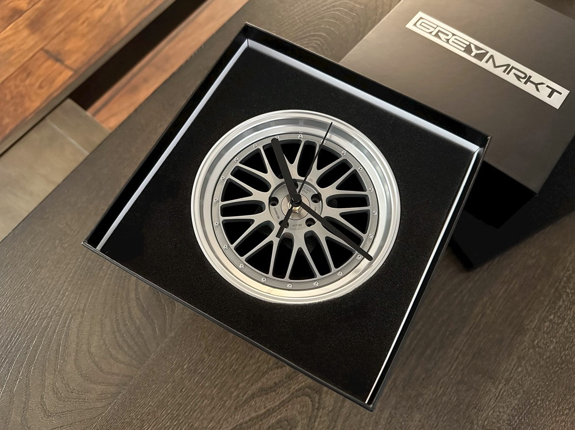 Clock - LeMans Heritage 3 Piece Wheel