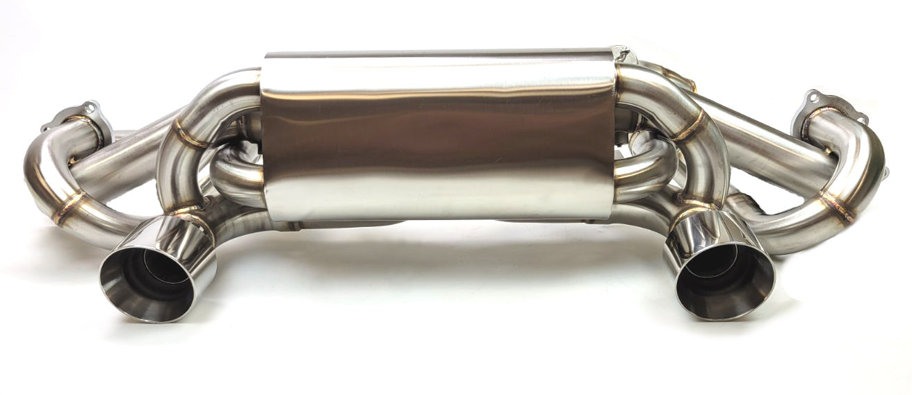 PRIDE 20+ Porsche 718 GT4 / Spyder / GTS 4.0L Sport Muffler Catback Exhaust with Valves