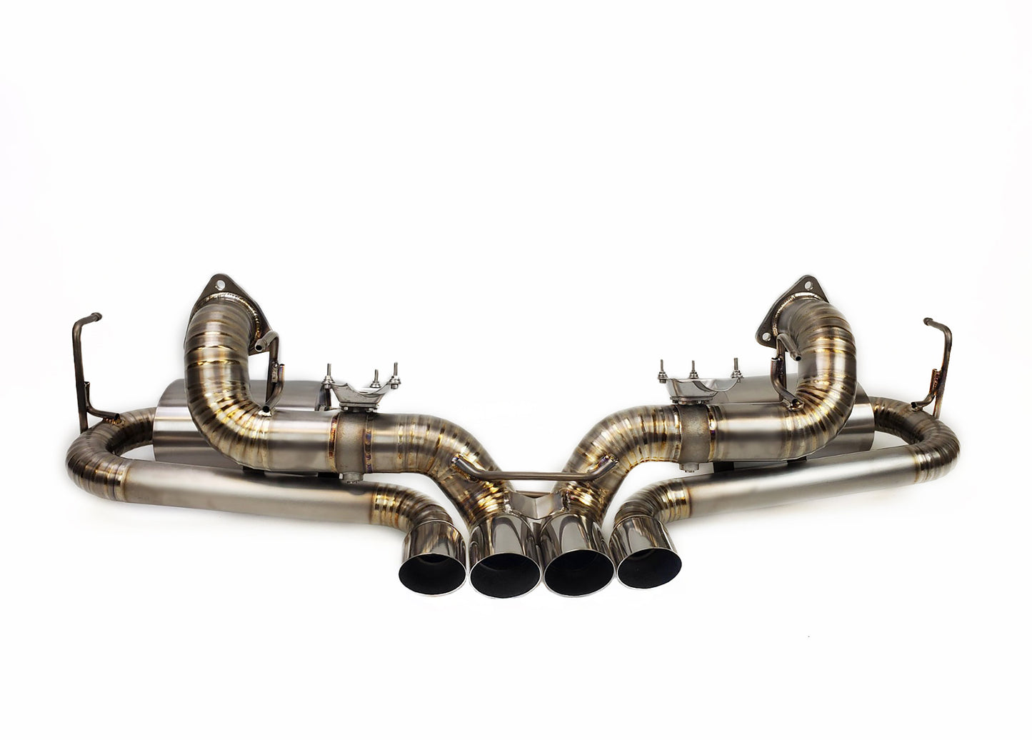 PRIDE NSX 2017-2022 Titanium Mufflered Exhaust System