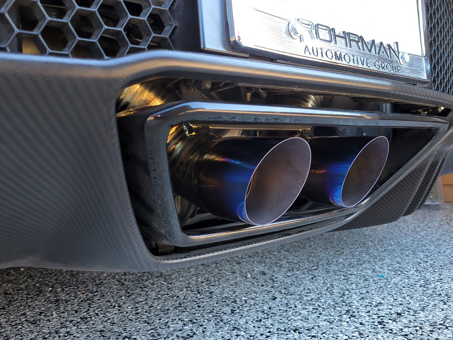PRIDE NSX 2017-2022 Titanium Muffler Delete Exhaust