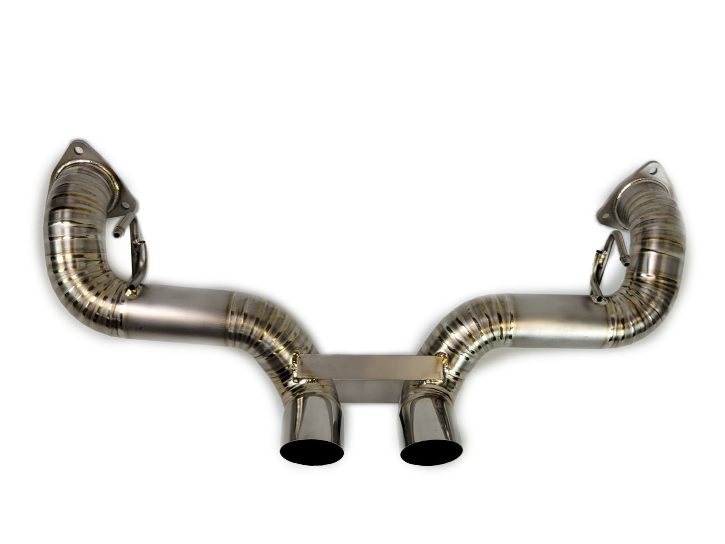 Exhaust System - NSX (17-22) - Pride Muffler Delete - Titanium