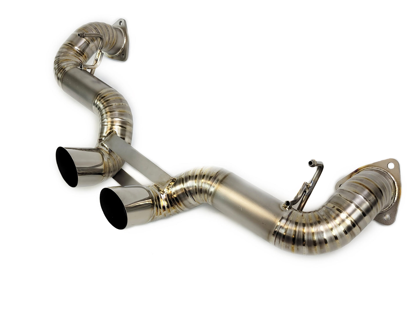 Exhaust System - NSX (17-22) - Pride Muffler Delete - Titanium