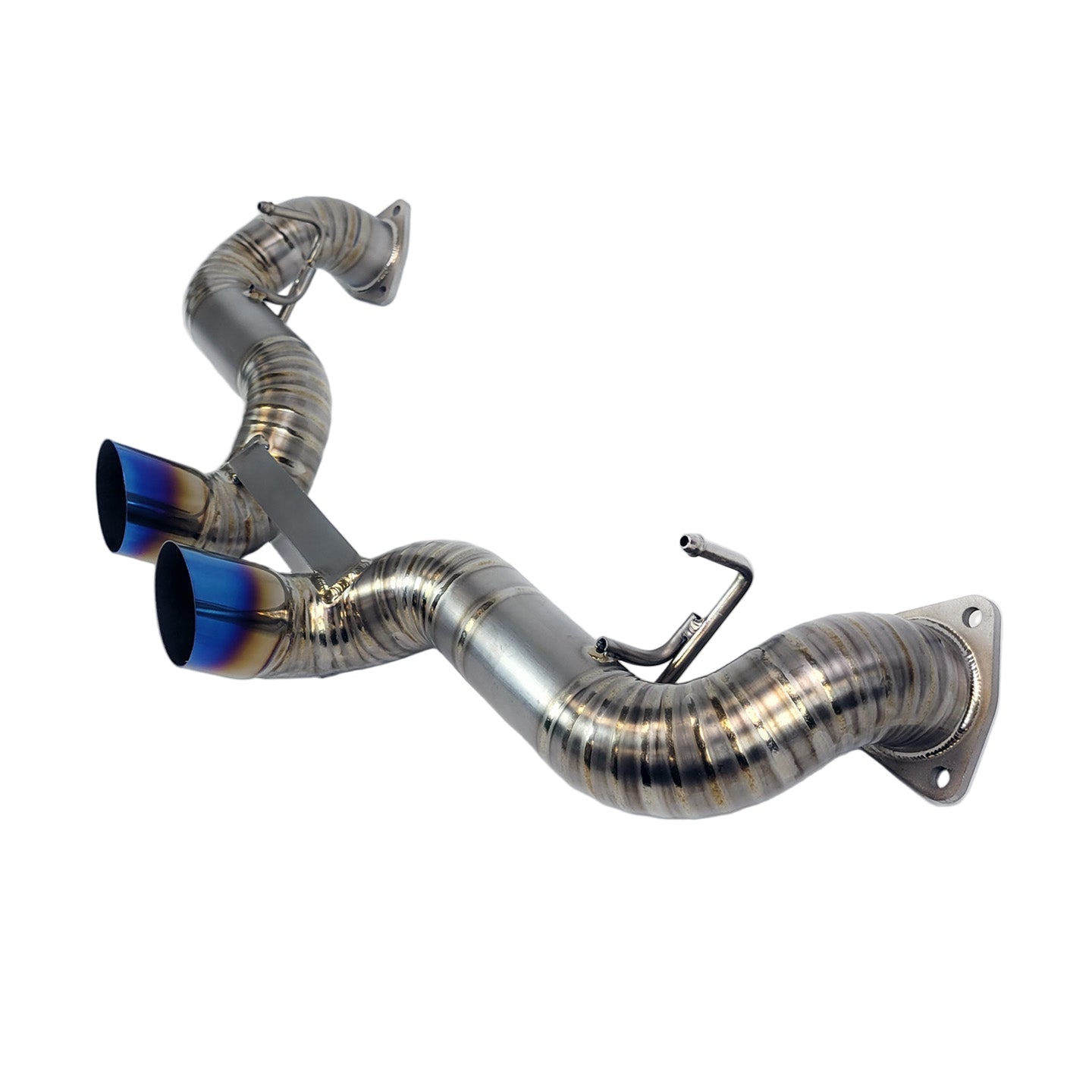 Exhaust System - NSX (17-22) - Pride Muffler Delete - Titanium