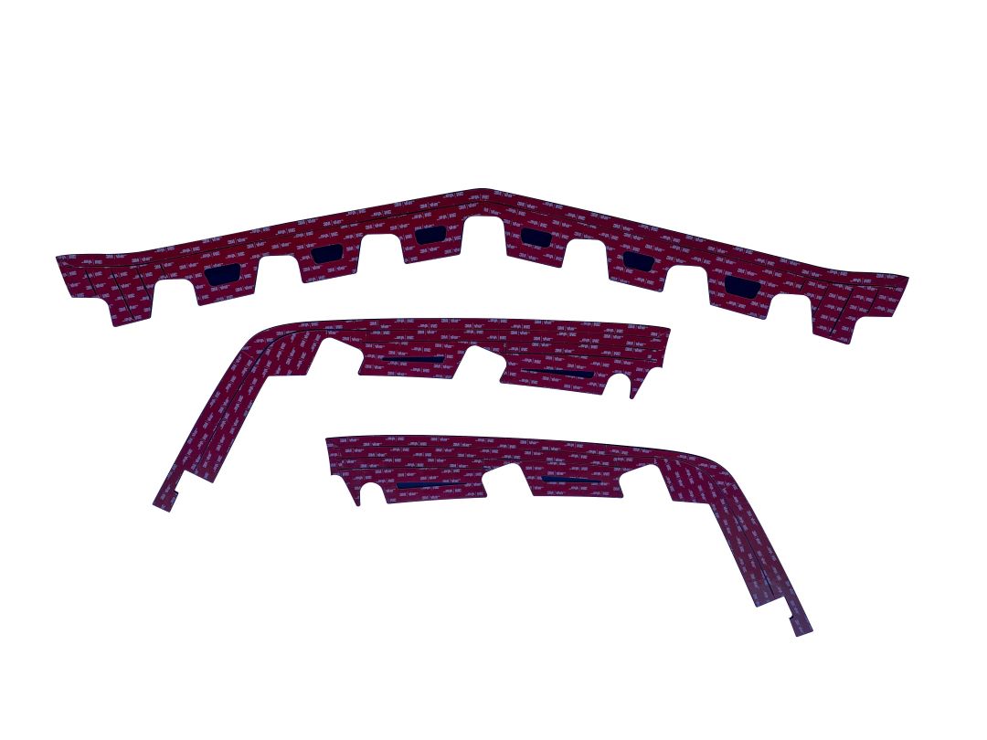 PRIDE Chevrolet C7 Corvette ZR1 Scrape Plates