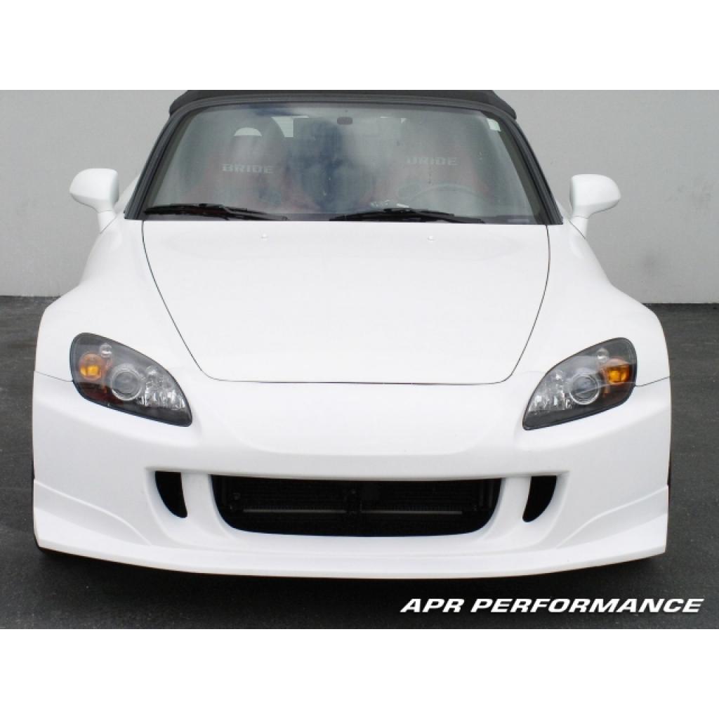 Bumper Front - S2000 (00-09) - APR Style with Built in Splitter - FRP