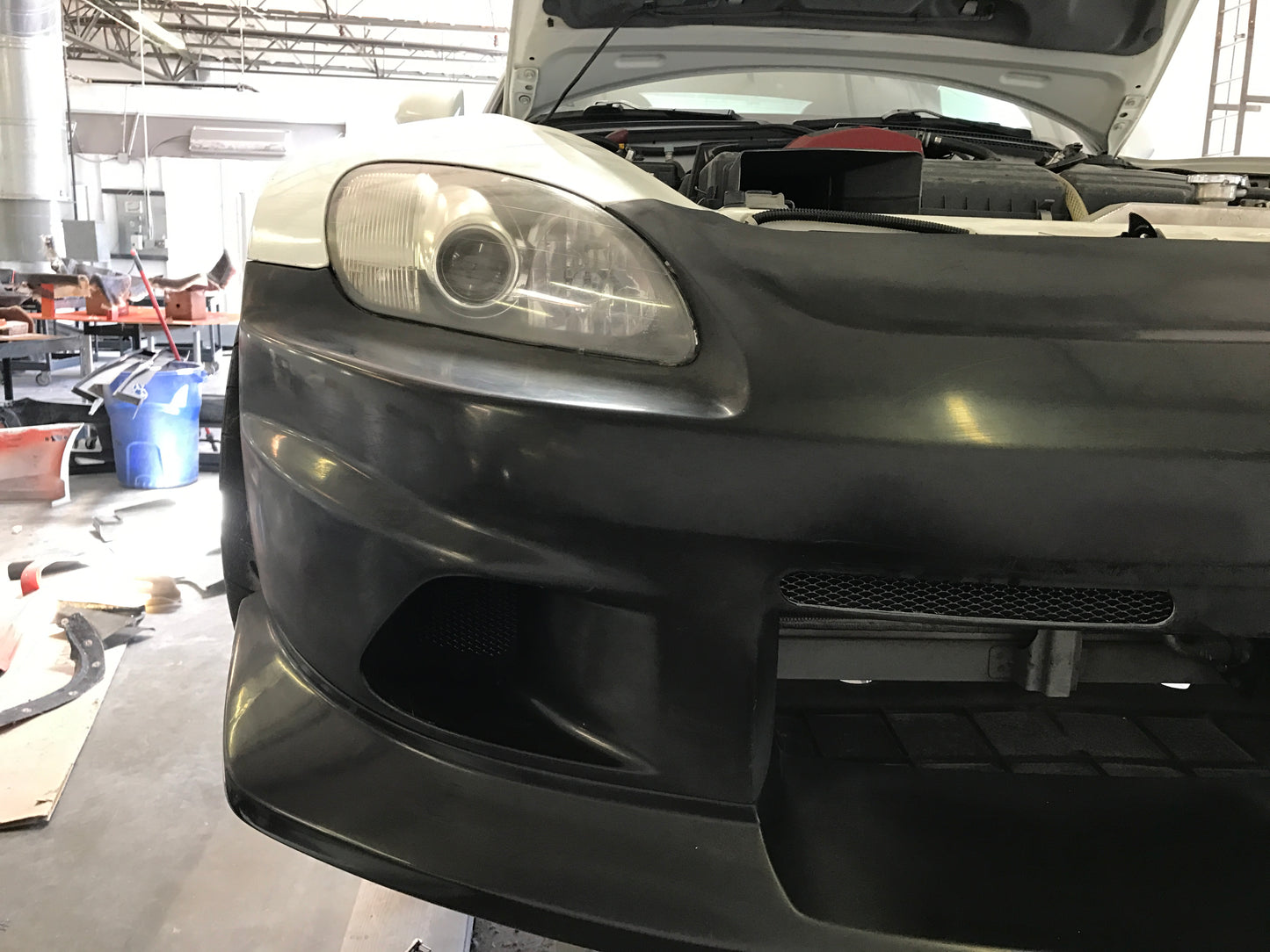 Bumper Front - S2000 (00-09) - FRP - Spec-V with Lip FRP
