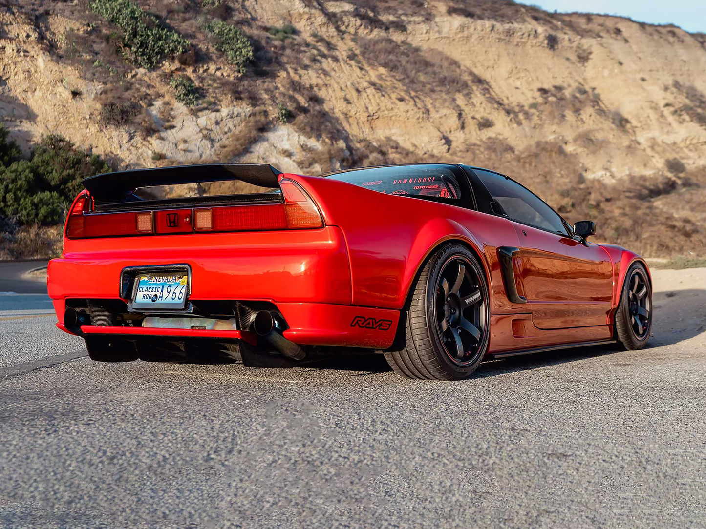 Fenders Front + Rear - NSX (91-05) - +20mm - Carbon/FRP