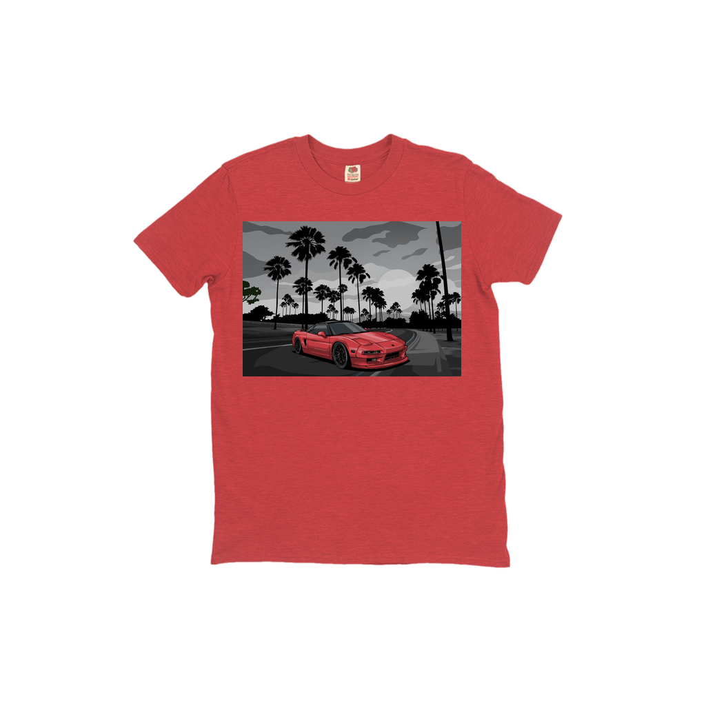 SJ's NSX - T-Shirts - Black and White Background