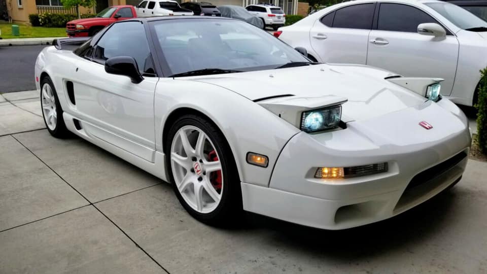 Bumper Front - NSX (91-01) - FRP - 02-05 OEM Style