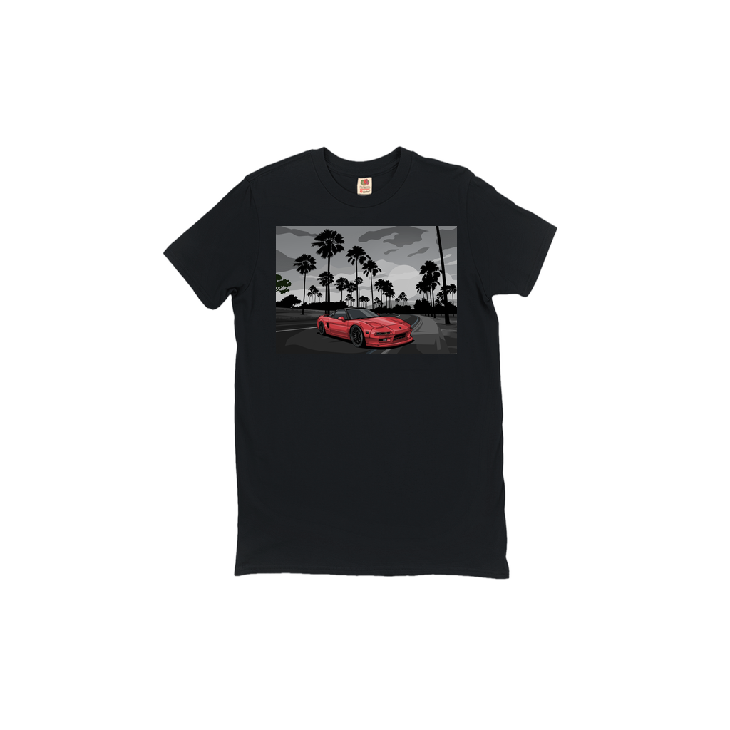 SJ's NSX - T-Shirts - Black and White Background