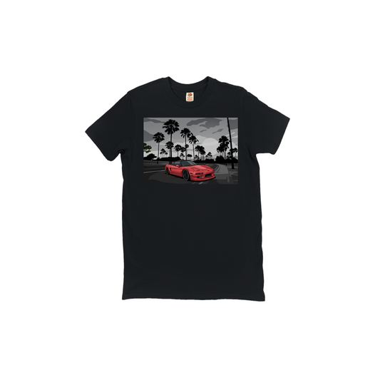 T-Shirt - Men's - SJ's NSX - Black and White Background