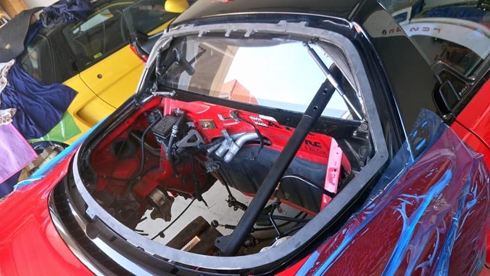 Window Rear Hatch Frame - NSX (91-05) - Carbon