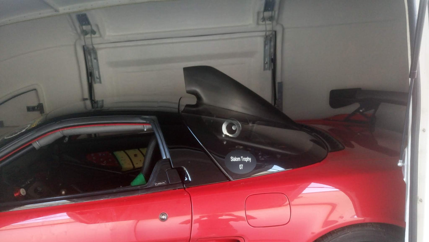 Rear Hatch Duct/Scoop - NSX (91-05) - NSX-R GT Style - Dry Carbon
