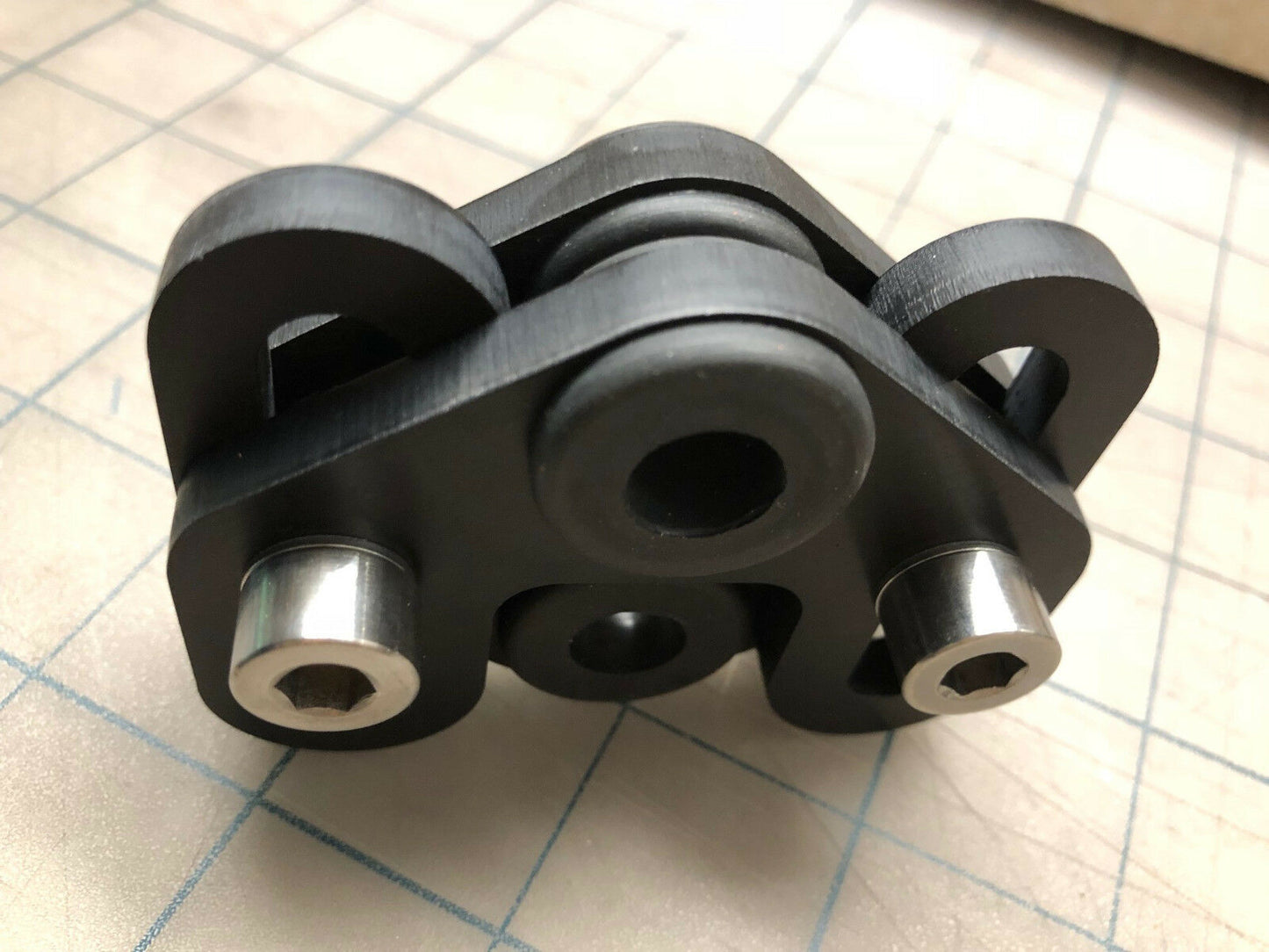 Exhaust Hangers Adjustable (pair) - Black