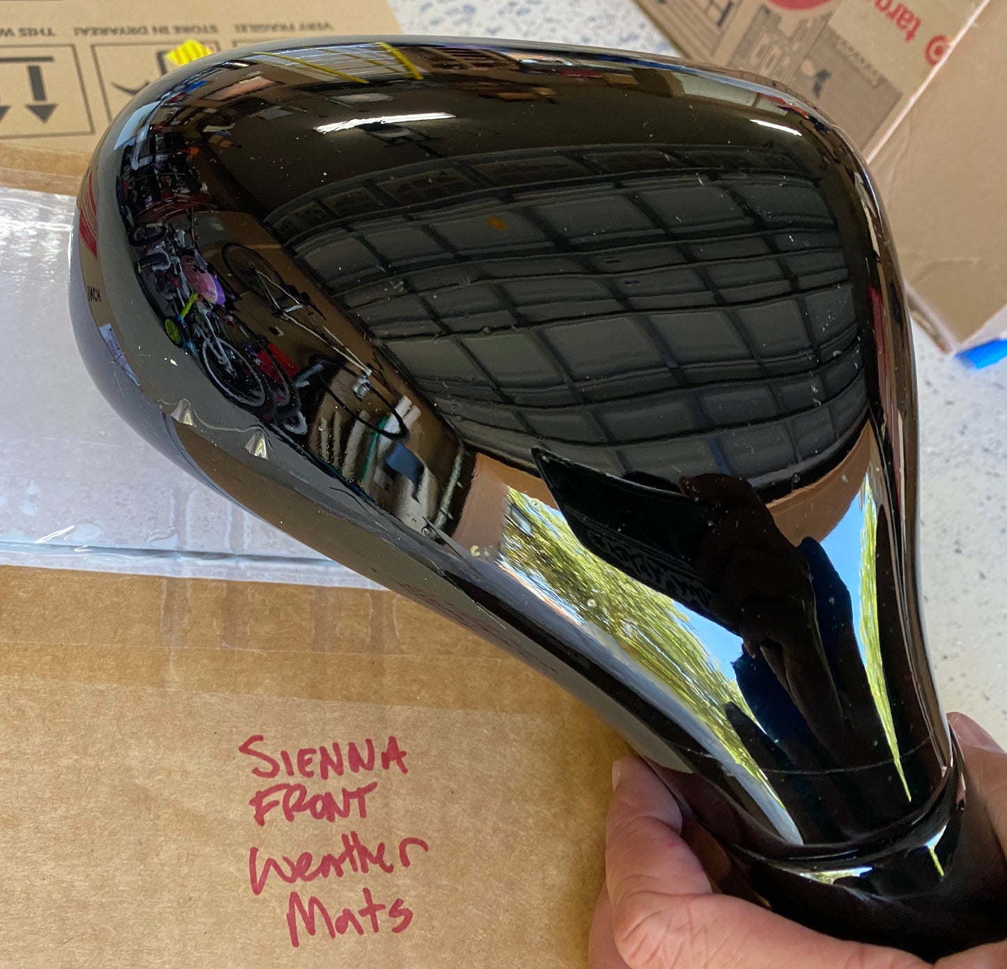 Mirror Passenger Side - NSX (91-05) - OEM Used - Black