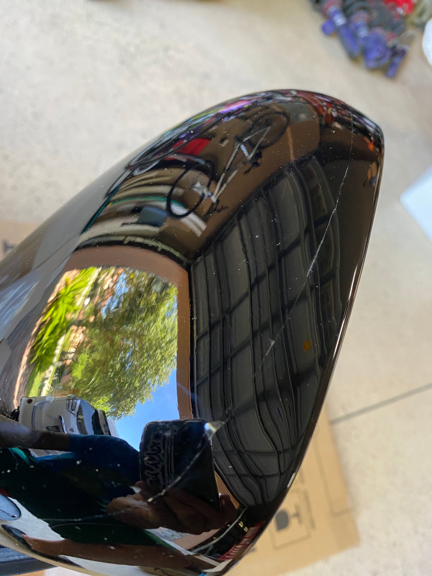 Mirror Passenger Side - NSX (91-05) - OEM Used - Black