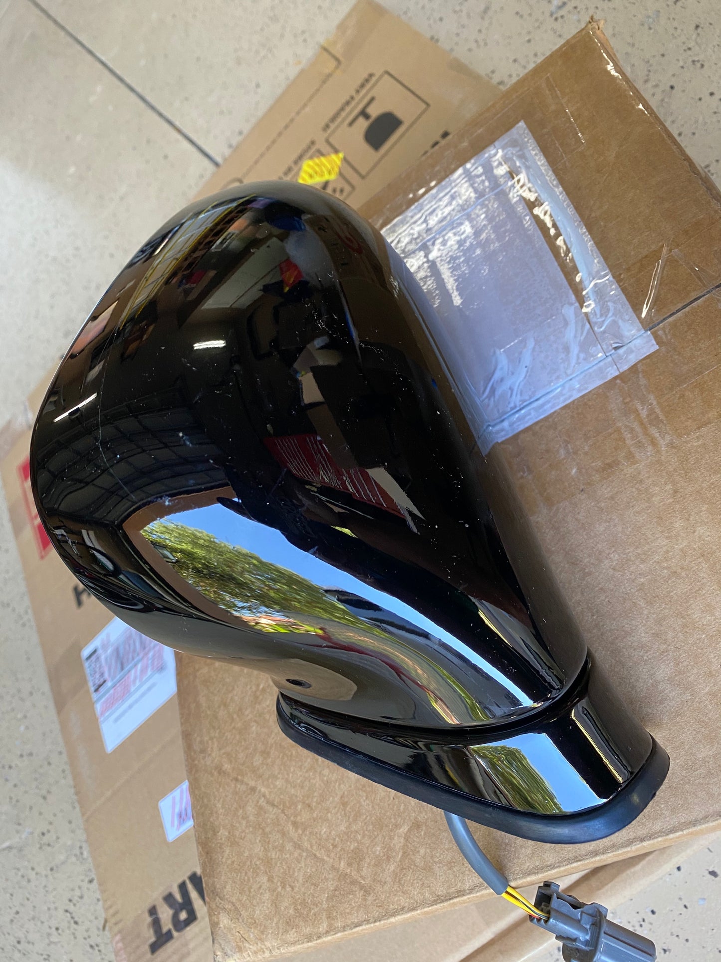 Mirror Driver Side - NSX (91-05) - OEM Used - Black