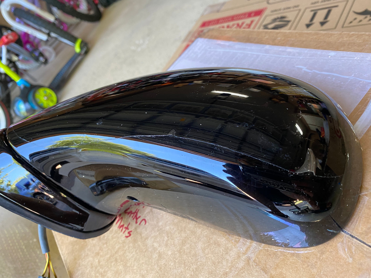 Mirror Driver Side - NSX (91-05) - OEM Used - Black