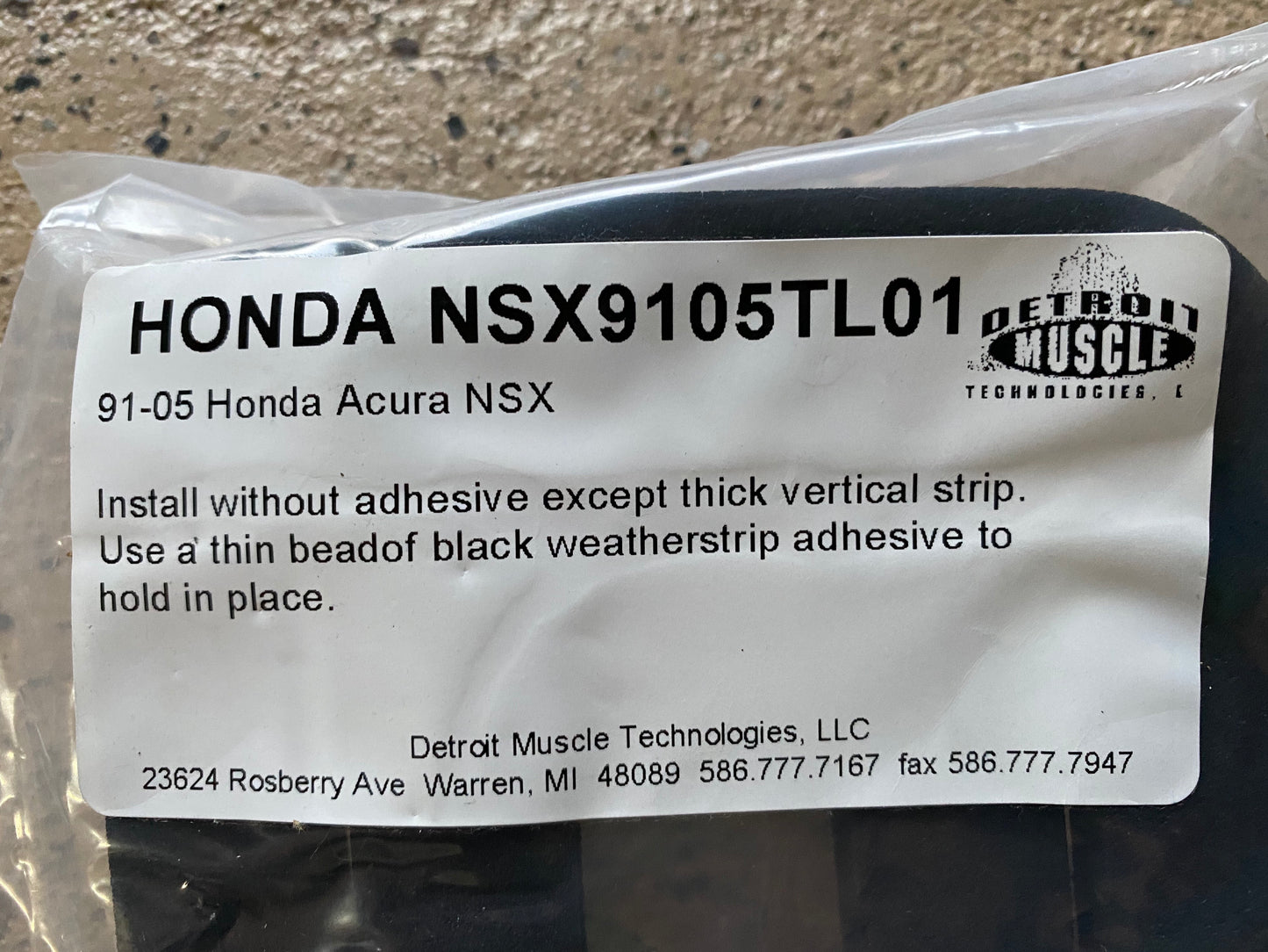 Tail Light Gasket