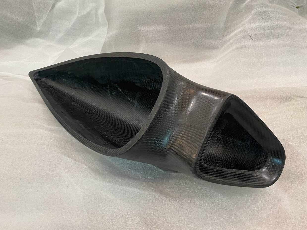 Rear Hatch Duct/Scoop - NSX (91-05) - NSX-R GT Style - Dry Carbon