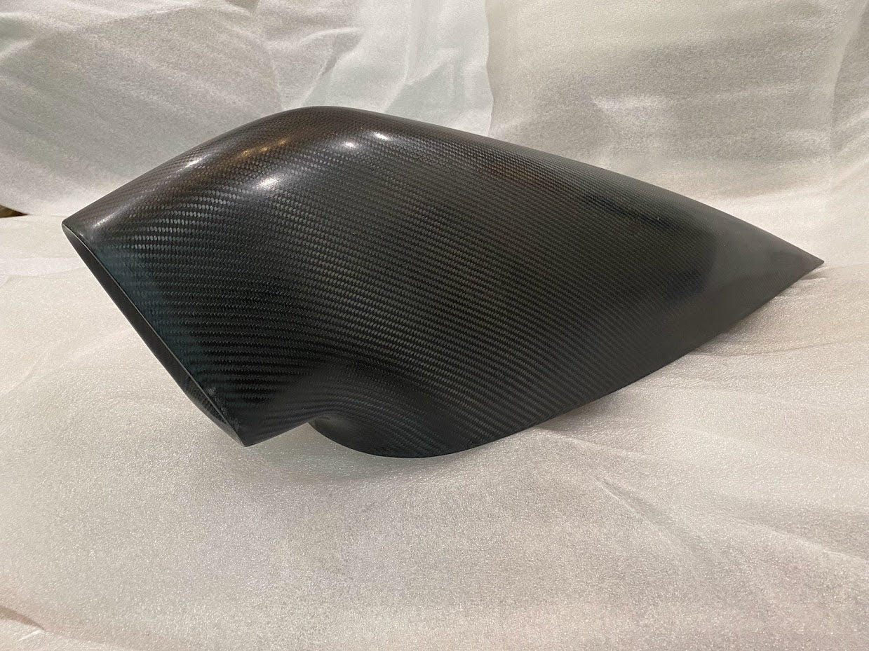 Rear Hatch Duct/Scoop - NSX (91-05) - NSX-R GT Style - Dry Carbon