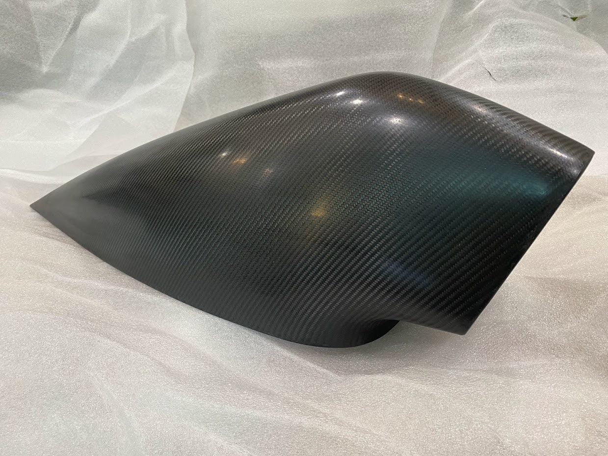 Rear Hatch Duct/Scoop - NSX (91-05) - NSX-R GT Style - Dry Carbon