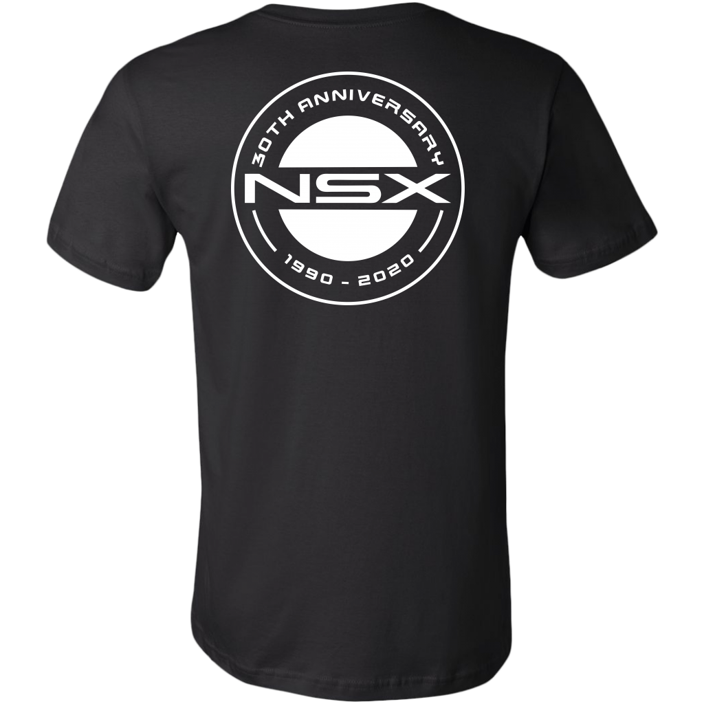 T-Shirt - Unisex - NSX 30th Anniversary Black White Logo